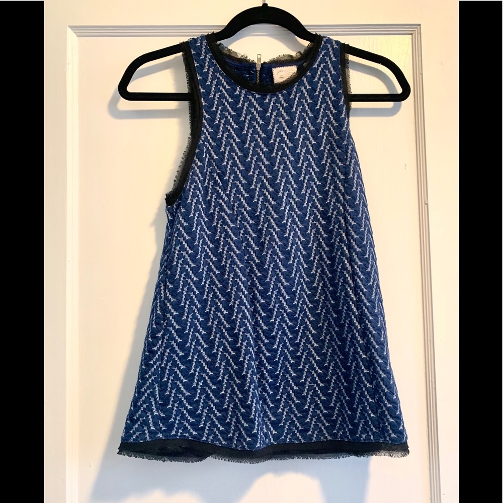 Anthropologie sleeveless top